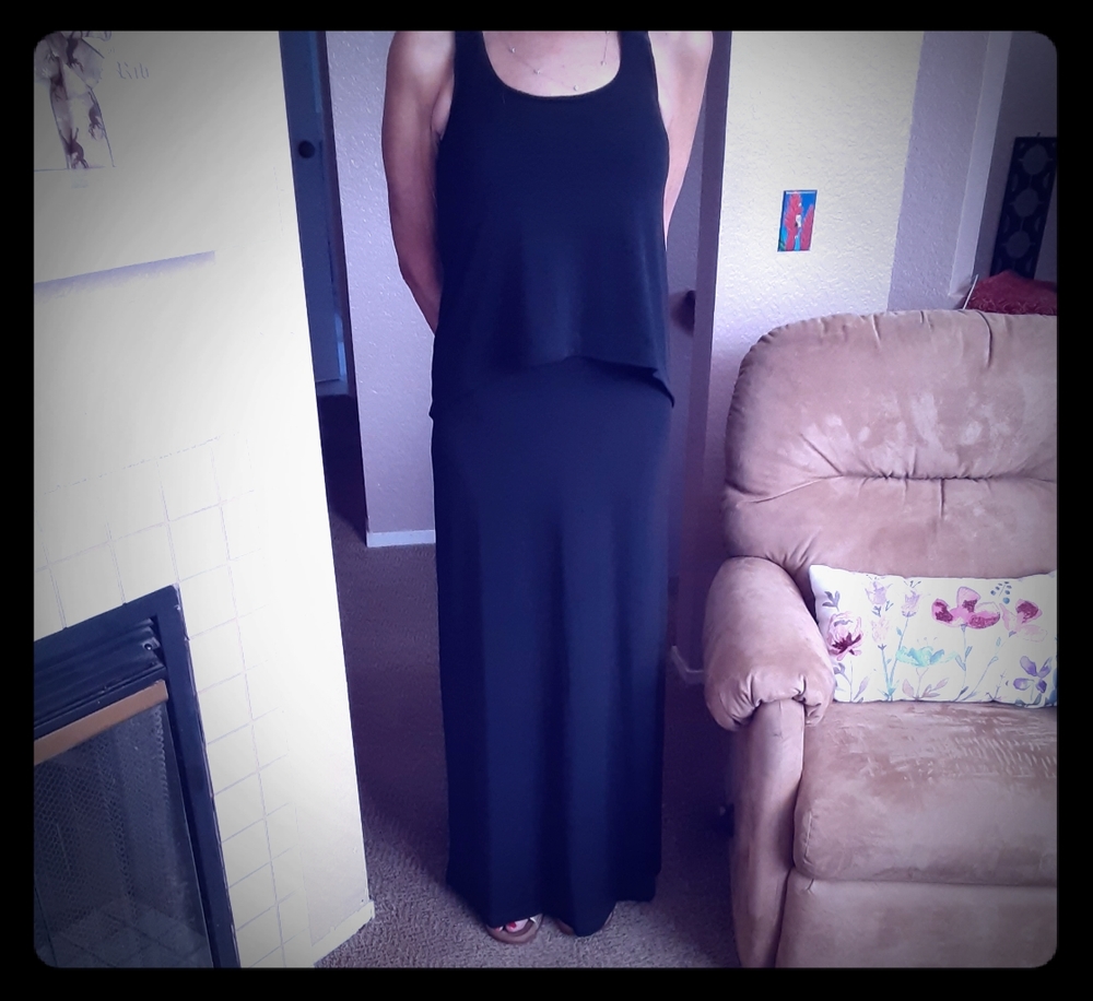 BCBGeneration Black Maxi Dress